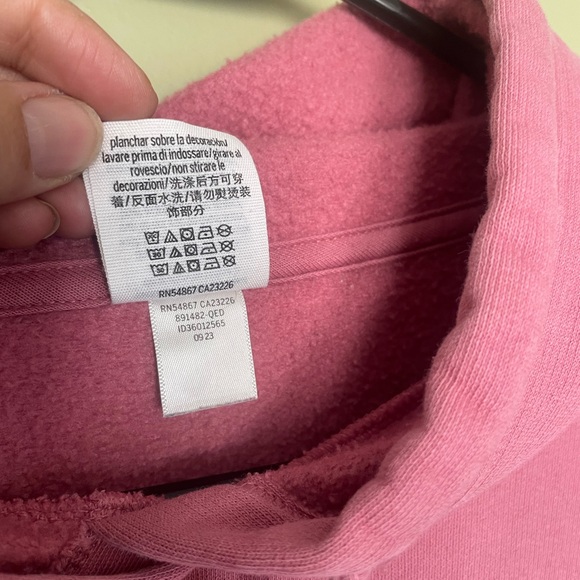 PINK Victoria's Secret Mauve Hoodie Sz S - Picture 7 of 8